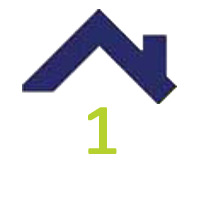 The image contains the text: I live on the 1st floor