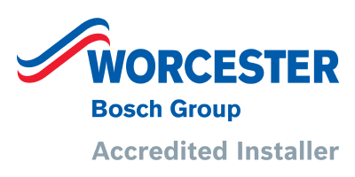 The Worcester Bosch accreditied installer logo